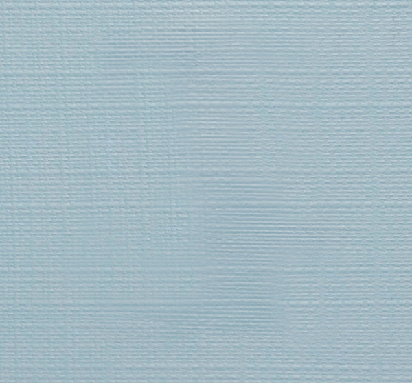 Briar Three Drawer Console in Textured Light Blue Linen