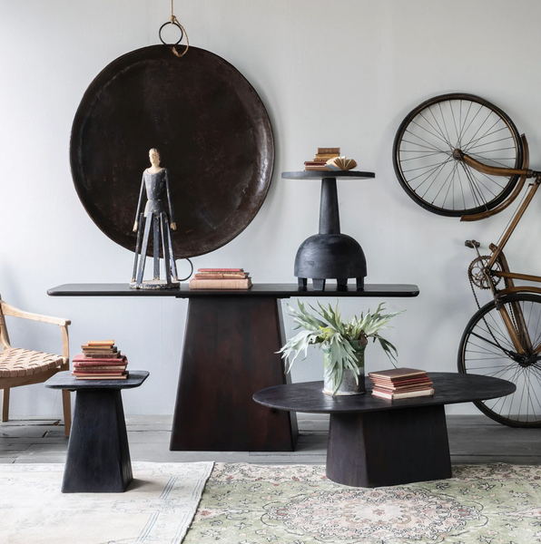 Noche Mango Wood Side Table