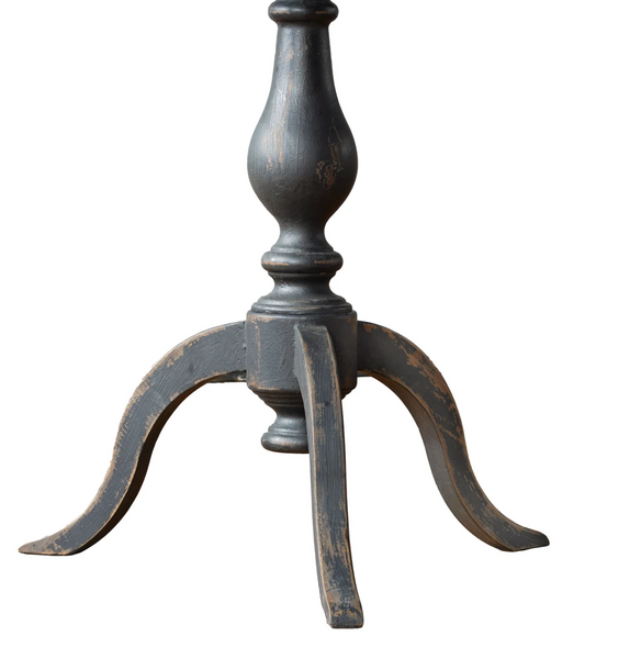 Linnea Upcycled Pinewood Round Pedestal Dining Table