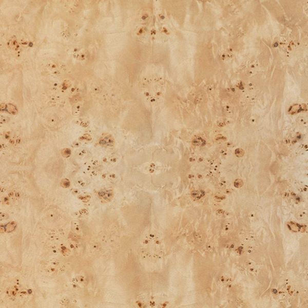 Briar Burlwood Three Drawer Console Table