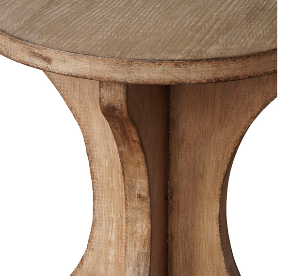 Brutus Pine Side Table - Matthew Izzo Collection