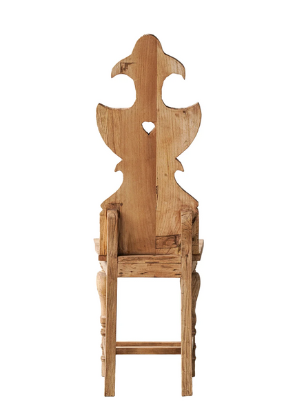 Chinese Colonial Pine Dining Chair