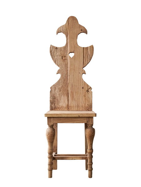 Chinese Colonial Pine Dining Chair