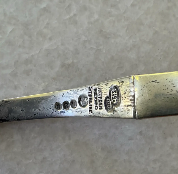 Vintage Antonio Pineda Sculptural Necklace - Sigi Taxco Sterling Silver, Tiger's Eye Onyx