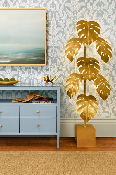 Iggy Monstera Tree Floor Lamp
