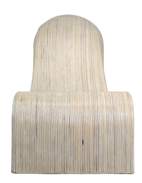 Stilletto Natural Rattan Lounger - Matthew Izzo Collection