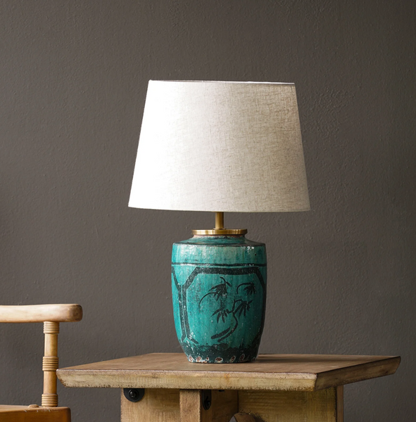 Hunan Storage Jar Table Lamp