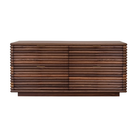 Ranger Walnut Four Drawer Chest