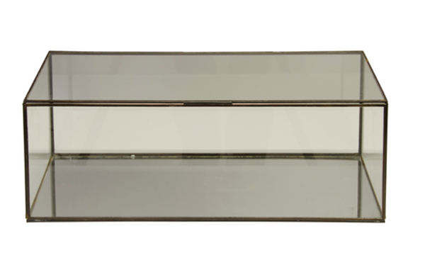 Regency Rectangular Clear Glass Box