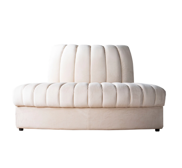 Estelle Oatmeal Modular Sofa - Straight, Curved, or Outside Corner