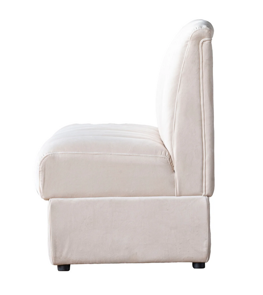 Estelle Oatmeal Modular Sofa - Straight, Curved, or Outside Corner