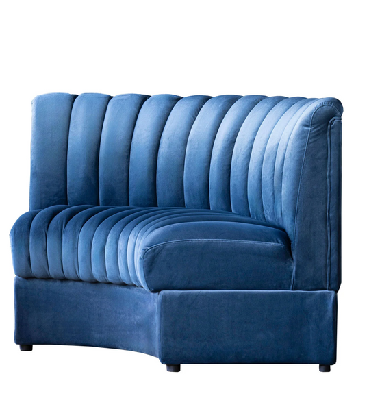 Estelle Navy Modular Sofa - Straight, Corner, or Outside Corner