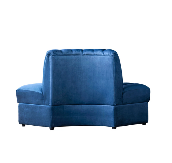 Estelle Navy Modular Sofa - Straight, Corner, or Outside Corner
