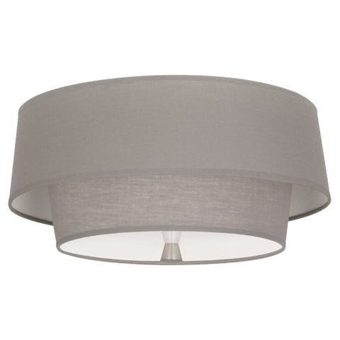 Robert Abbey Decker Smoke Gray Flushmount - Matthew Izzo Home
