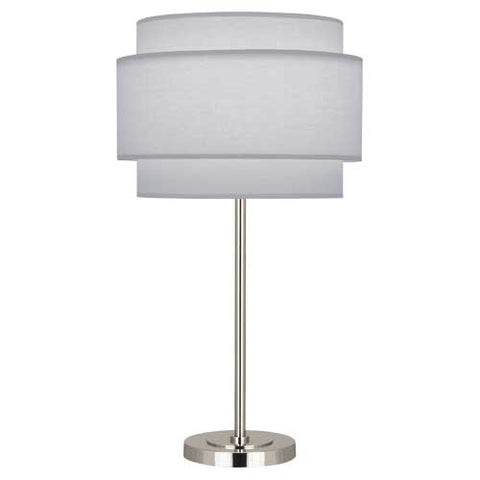 Robert Abbey Decker Pearl Gray Table Lamp - Matthew Izzo Home