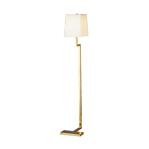 Robert Abbey Doughnut Brass C-Form Floor Lamp - Matthew Izzo Home