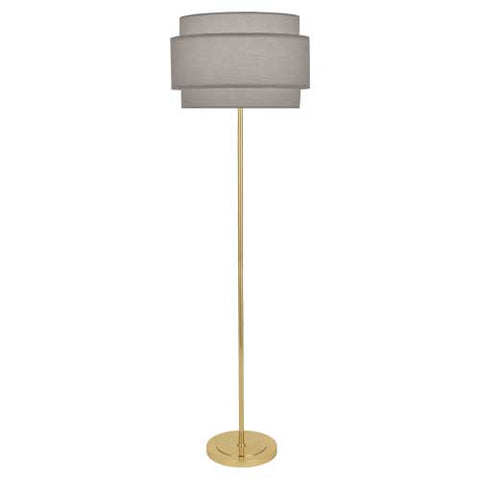 Robert Abbey Decker Smoke Gray Floor Lamp - Matthew Izzo Home