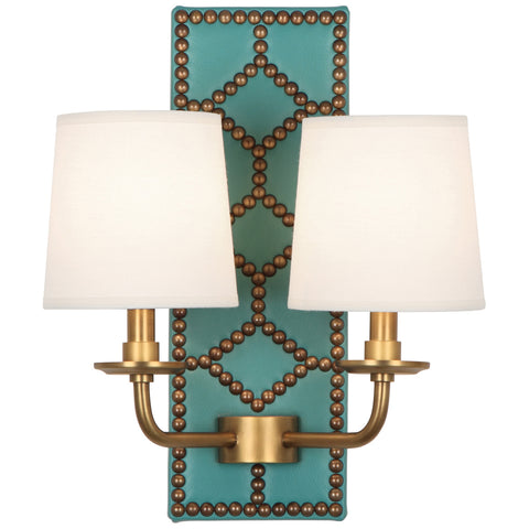 Robert Abbey Williamsburg Lightfoot Double Sconce - Matthew Izzo Home