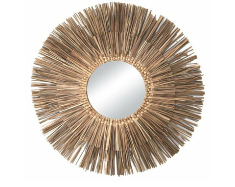 Worlds Away Willow Large Rustic Wall Mirror - Matthew Izzo Home