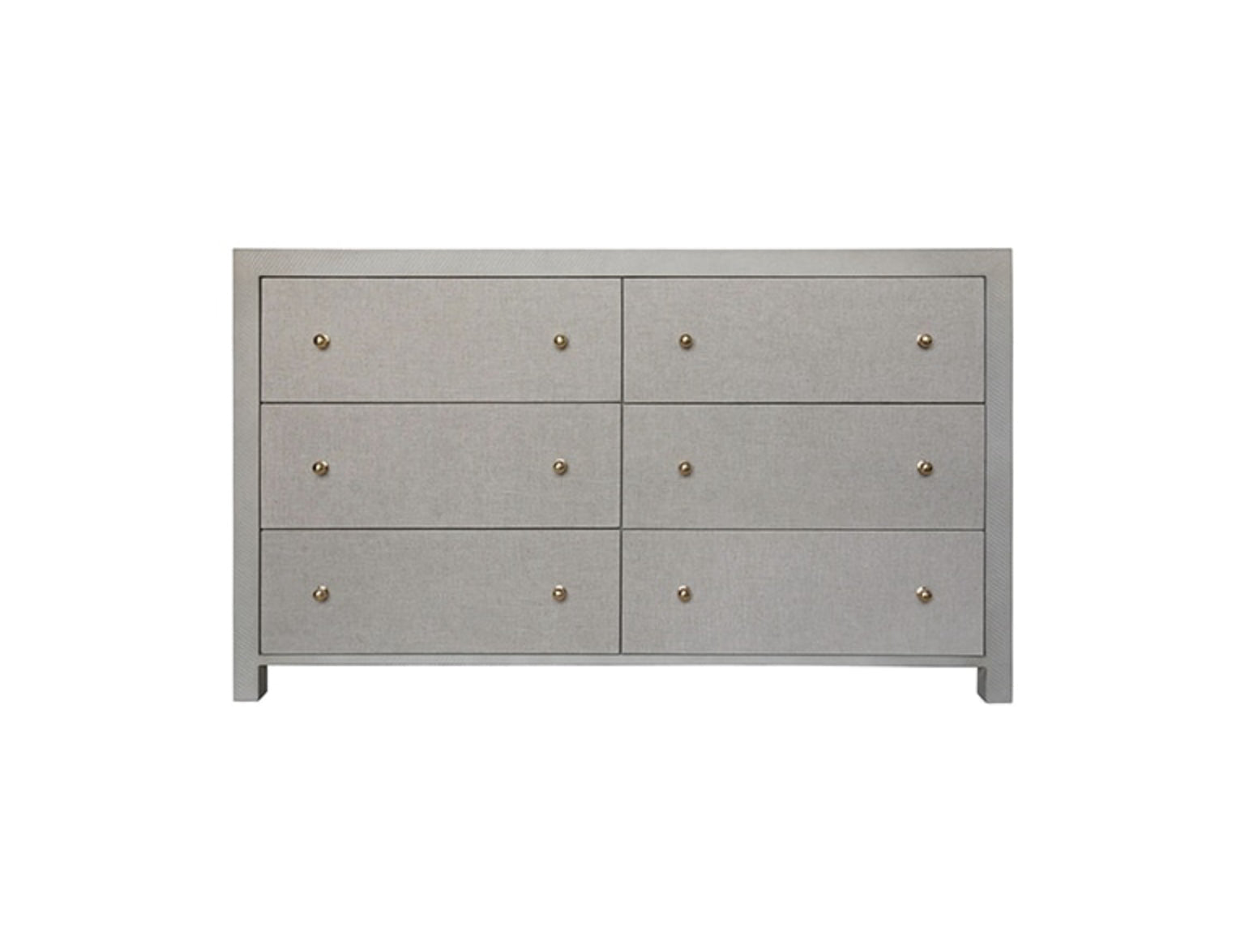 grey dresser brass hardware Gray Dresser Makeover