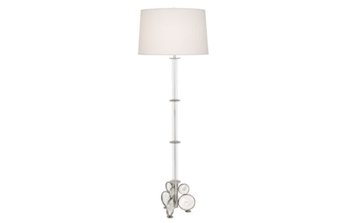 Robert Abbey Atticus Nickel Floor Lamp - Matthew Izzo Home