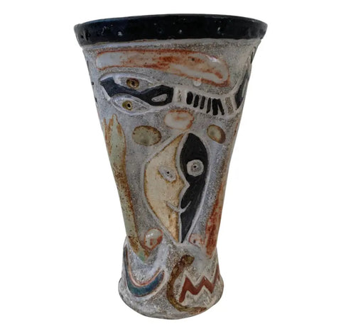 George Johnson Ceramic Vase (1993) - Matthew Izzo Home