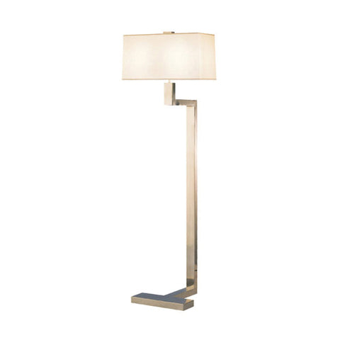 Robert Abbey Doughnut Silver C-Form Floor Lamp - Matthew Izzo Home