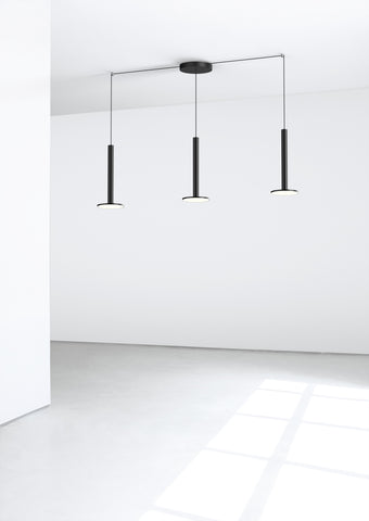 Pablo Designs Cielo XL Multilight Pendant in Black - Matthew Izzo Home