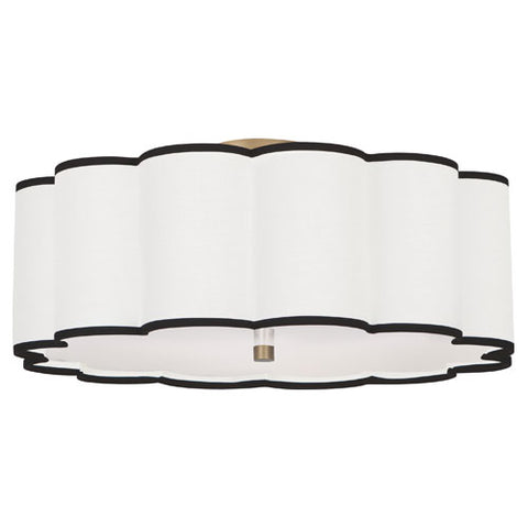Robert Abbey Axis 24” Semi-Flush Mount - Matthew Izzo Home