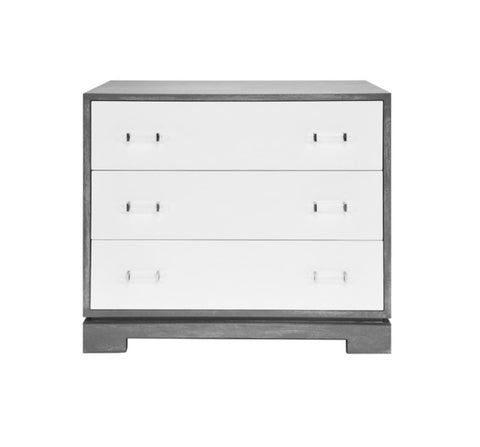 Worlds Away Whitney Three Drawer Chest - Matthew Izzo Home