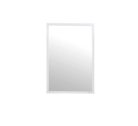 Worlds Away Lexi Matte White Lacquer Full Length Mirror - Matthew Izzo Home