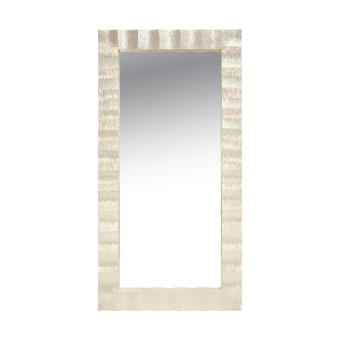 Worlds Away Full Length Rippled Milo Mirror - Matthew Izzo Home