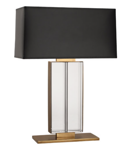 Robert Abbey Sloan Table Lamp Black Parchment Shade - Matthew Izzo Home