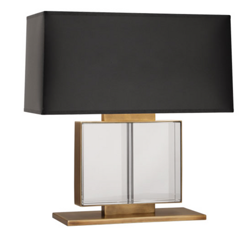 Robert Abbey Sloan Table Lamp Black Parchment Shade - Matthew Izzo Home