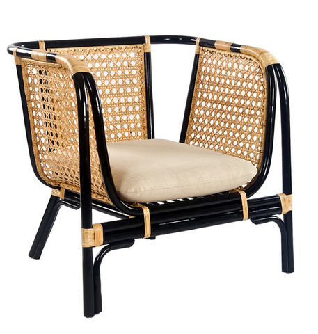 Quay Rattan Lounge Chair - Matthew Izzo Collection - Matthew Izzo Home