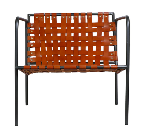 Strapped Modern Lounge Chair - Matthew Izzo Collection - Matthew Izzo Home
