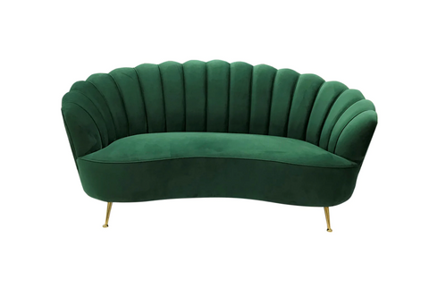 Mermaid Velvet Sofa - Matthew Izzo Collection - Matthew Izzo Home