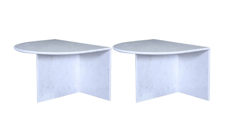 Modena Marble Coffee Table Set - Matthew Izzo Collection - Matthew Izzo Home
