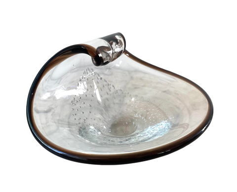 1950s Barovier & Toso Mid-Century Modern Murano Glass Bowl - Matthew Izzo Home