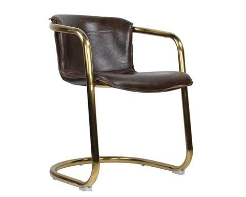 Allure Leather Desk Chair - Matthew Izzo Collection - Matthew Izzo Home