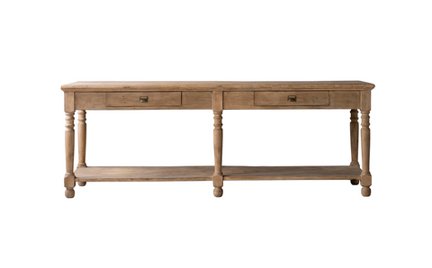 Bleached Wood Tailor's Table - Matthew Izzo Collection - Matthew Izzo Home