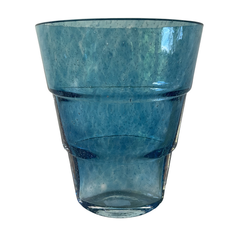 Vintage Kosta Boda Teal Blue Vase by Ann Wahstrom - Matthew Izzo Home