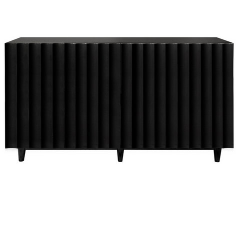 Worlds Away Odette Lacquered Console Cabinet - Matthew Izzo Home