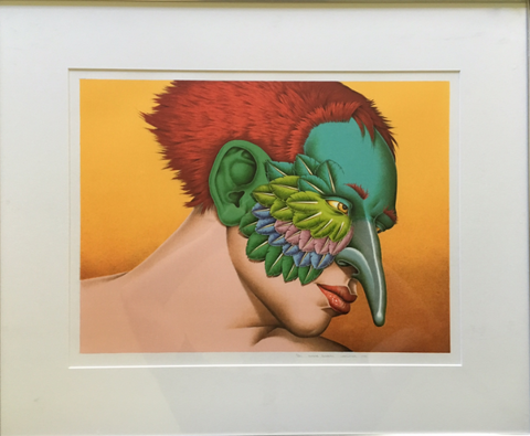 Robert Lostutter, Signed Super Sunbird Lithograph 1991 - Matthew Izzo Home