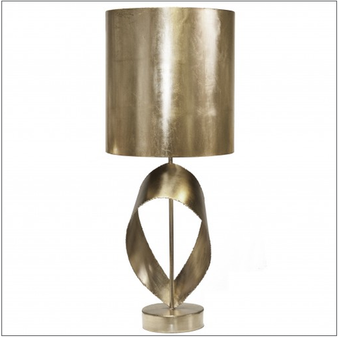 Worlds Away Jennings Silver Leaf Table Lamp - Matthew Izzo Home