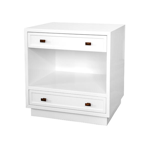 Worlds Away Warren Side Table