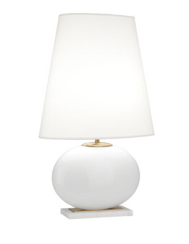 Robert Abbey Raquel Accent Lamp with Tall Oval Shade - Matthew Izzo Home