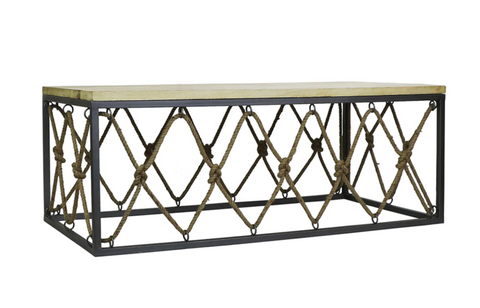 Tied Up Coffee Table - Matthew Izzo Collection - Matthew Izzo Home