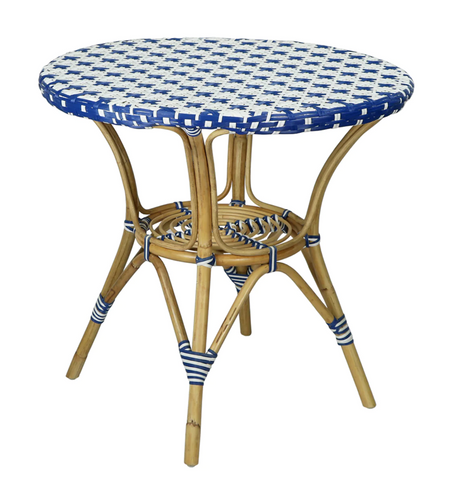 Cannes Rattan Bistro Table - Matthew Izzo Home - Matthew Izzo Home