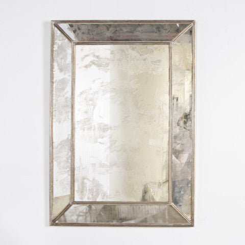 Worlds Away Dion Small Rectangular Wall Mirror - Matthew Izzo Home